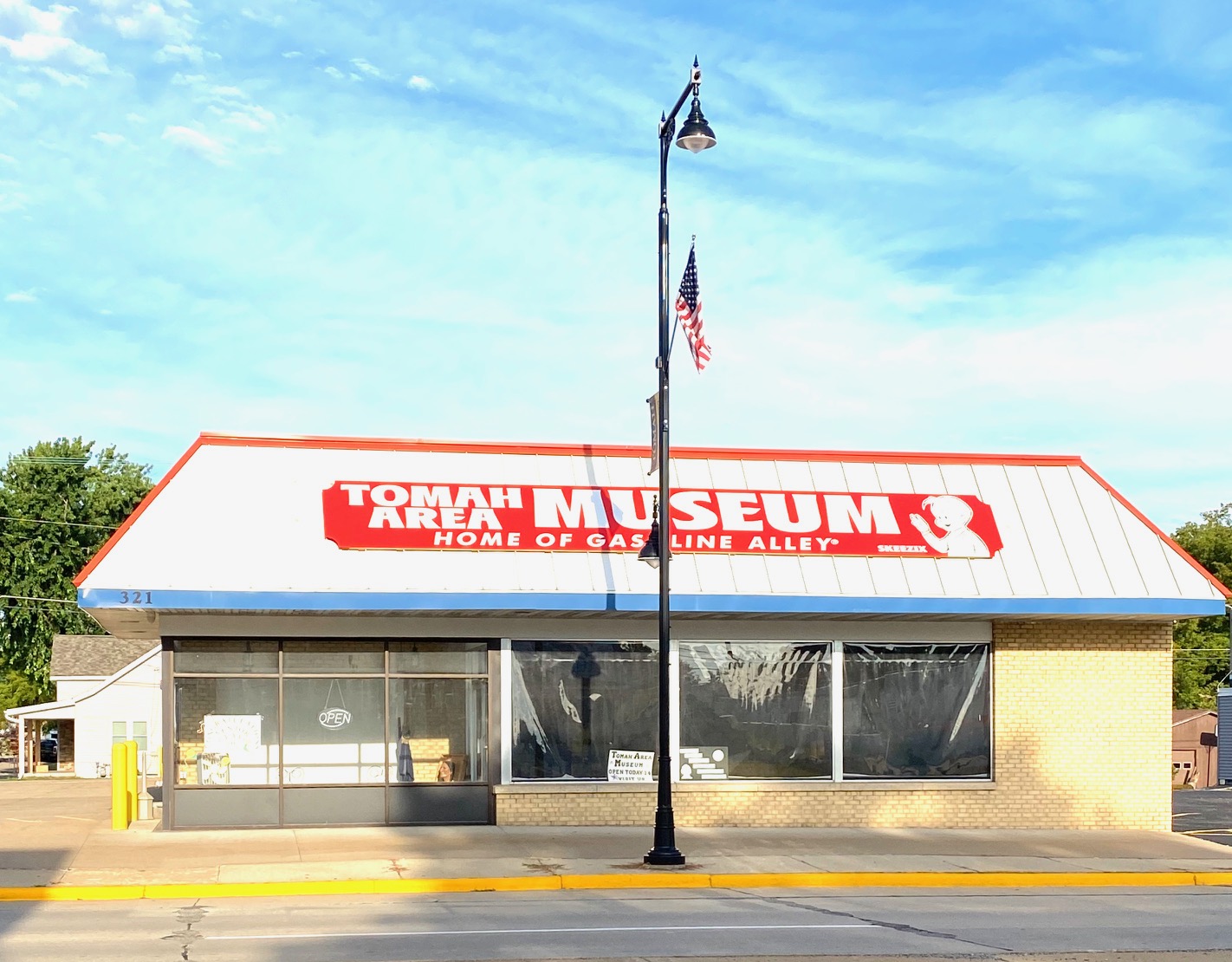 Exterior of the Tomah Museum
