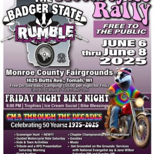 Badger State Rumble event flier