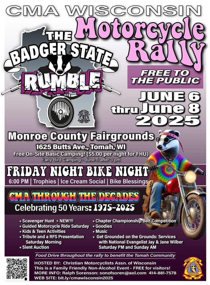 Badger State Rumble event flier