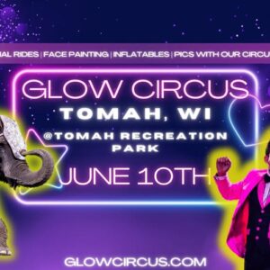 The circus event flier