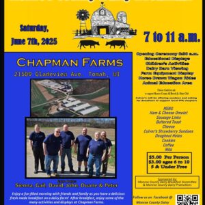 Dairy Breakfast event flier