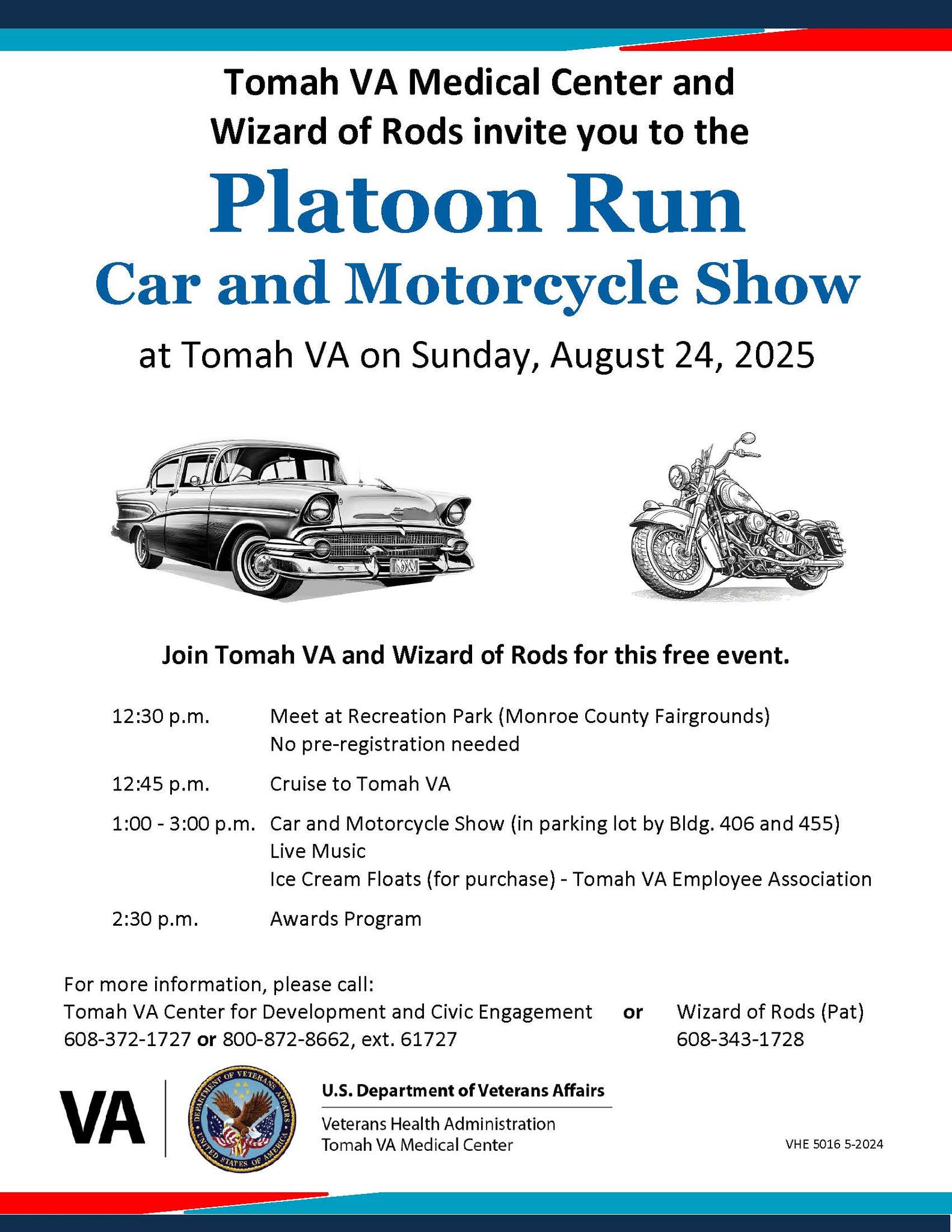 Platoon Run event flier