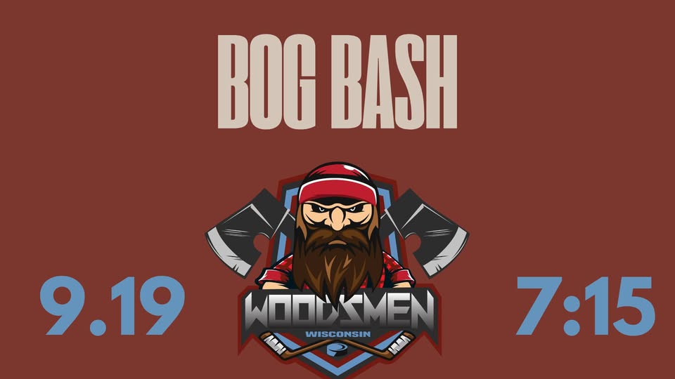 Bog Bash event flier