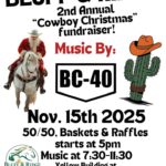 Cowboy Christmas event flier