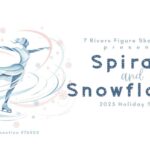 Spirals and Snowflakes event flier