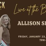 live music with Allison Sky event flier