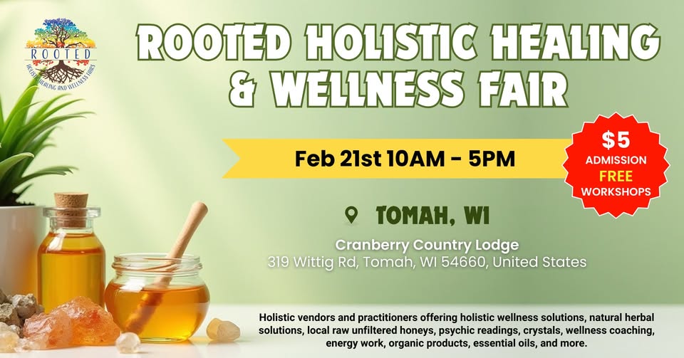 Holistic Healing event flier