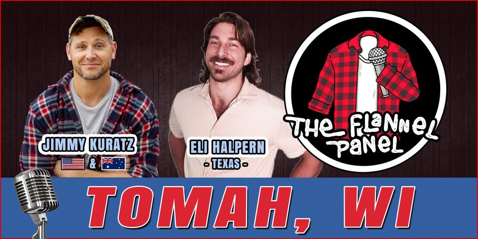 Stand up comedy event flier