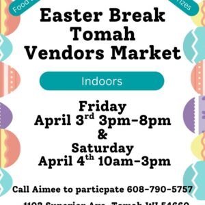 easter break event flier