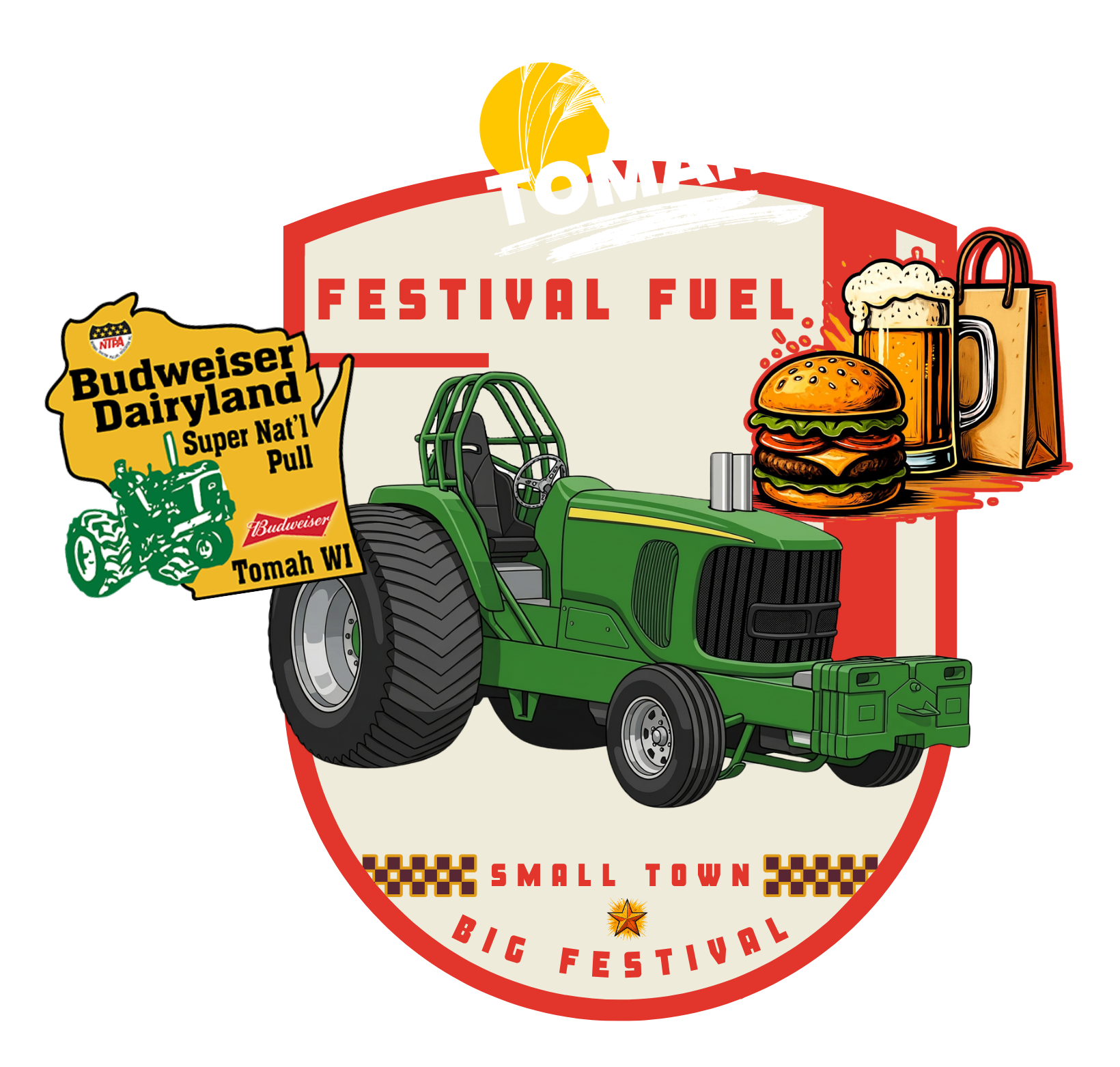 Budweiser Dairyland Super National Truck and Tractor Pull