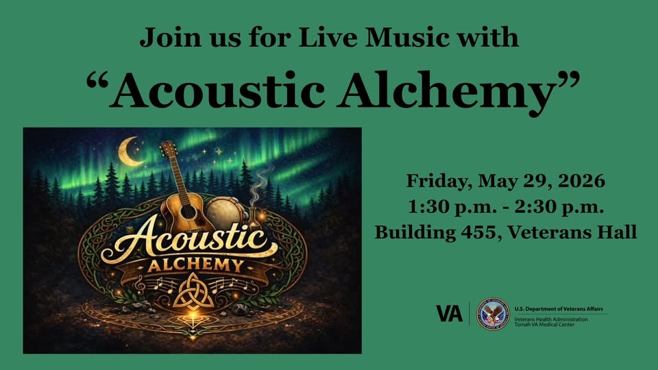 A poster with Acoustic music instruments on it.