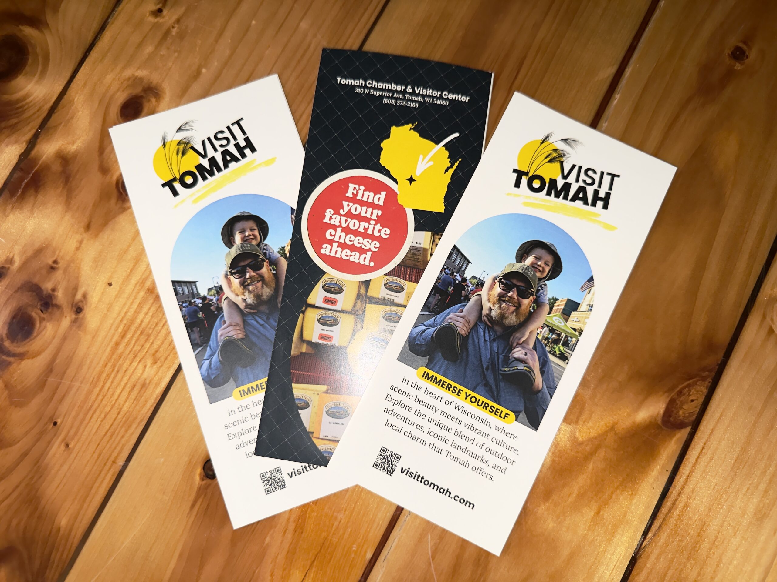 cover of the Visit Tomah Brochure