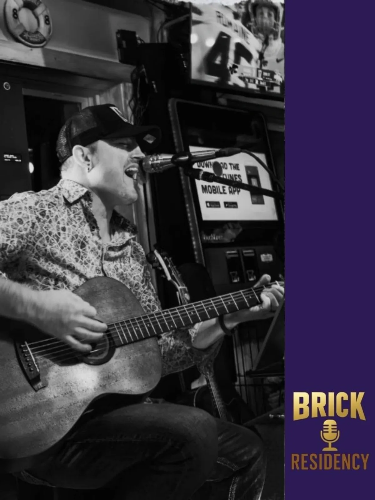 Jage Nichols sings and plays guitar