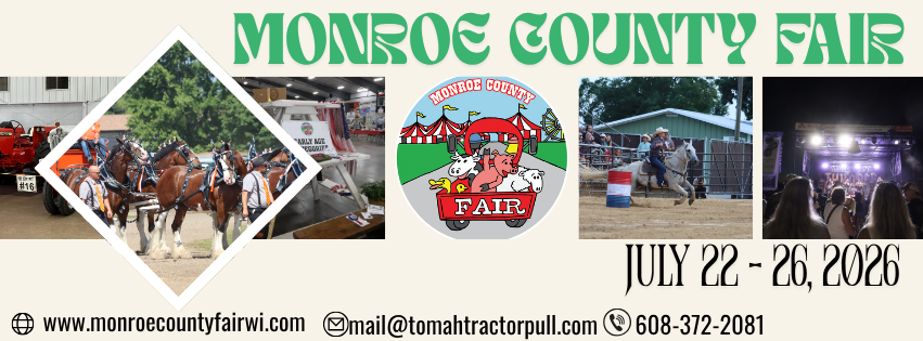 Monroe County Fair banner ad