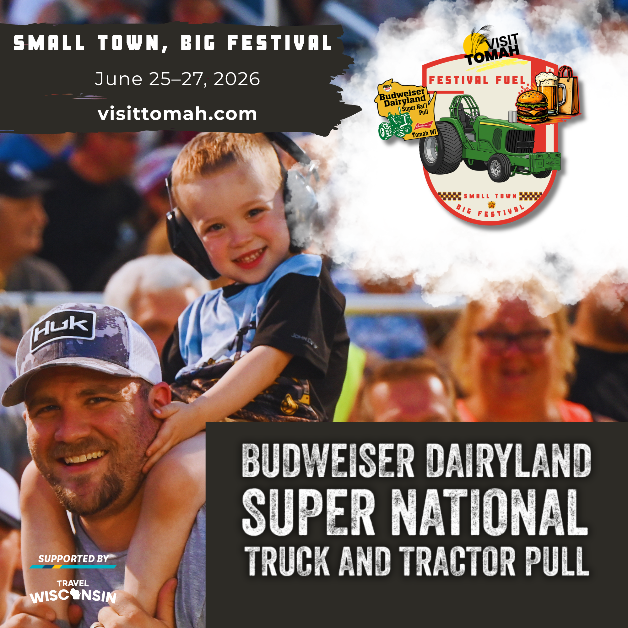 Budweiser Dairyland Super National Truck and Tractor Pull