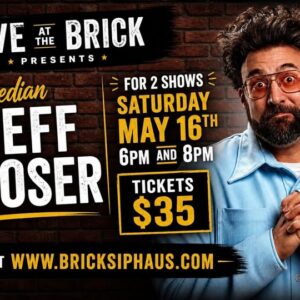 A photo of Comedian Jeff Pfoser.