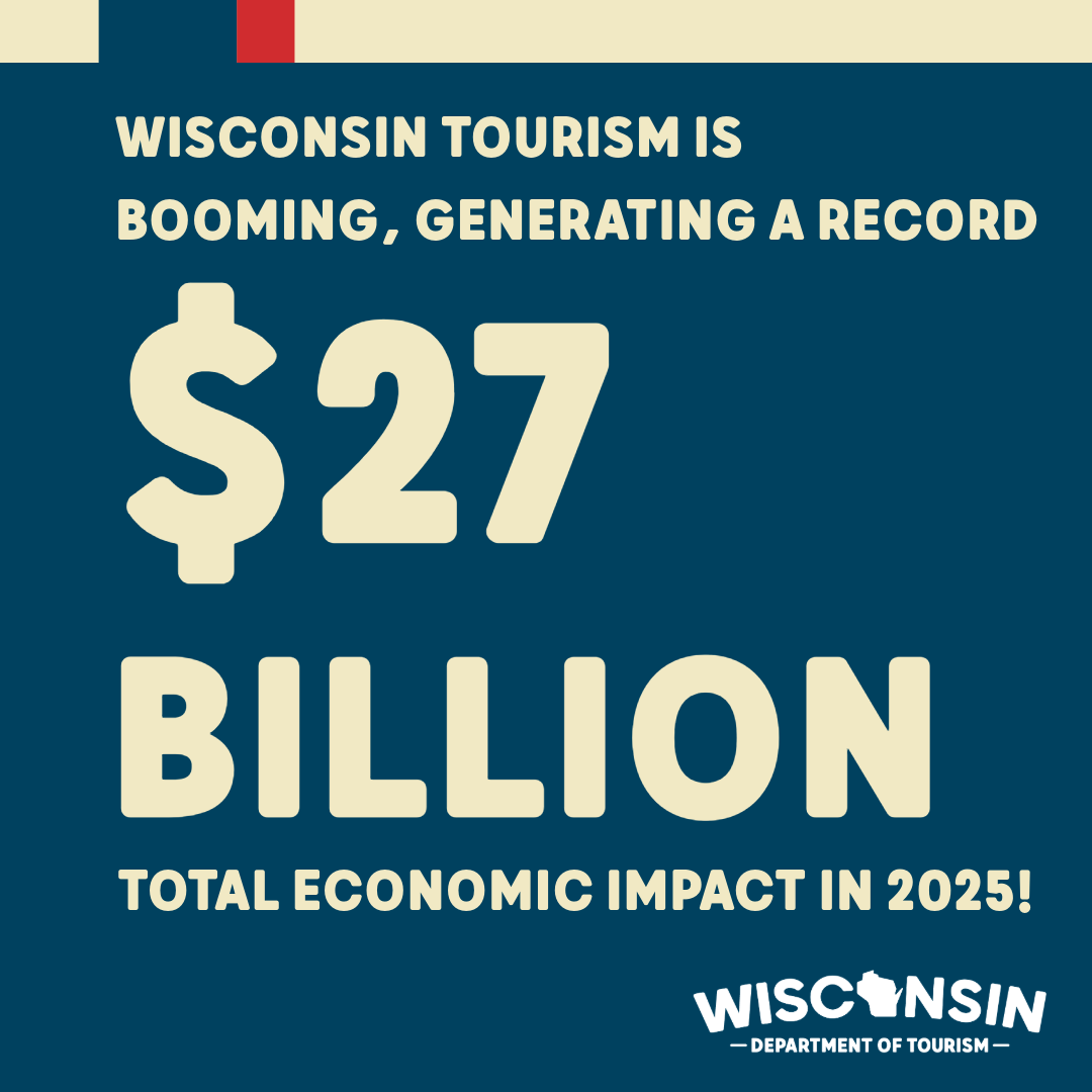 Within Monroe County, WI, tourism generated $170.4 million in economic impact in 2025, contributing to Wisconsin tourism’s booming year Within Monroe County, WI, tourism generated $170.4 million in economic impact in 2025, contributing to Wisconsin tourism’s booming year