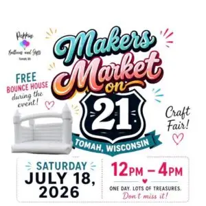 Makers Market event flier