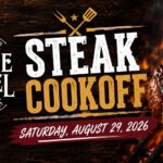 Steak cookoff event flier