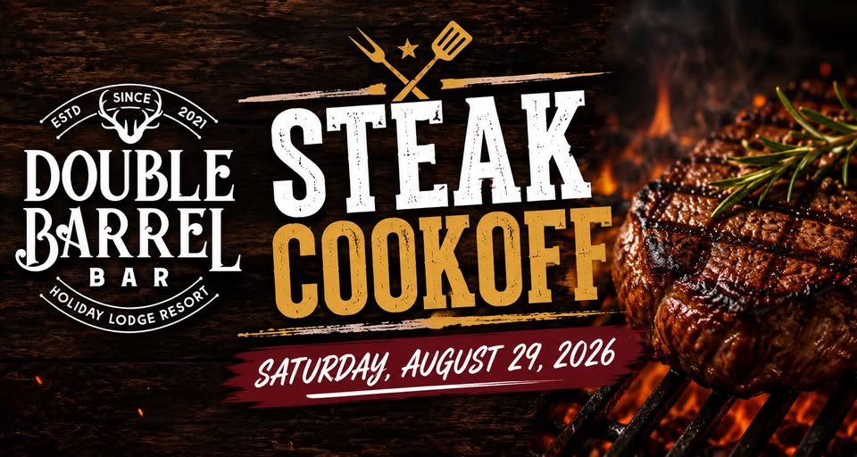 Steak cookoff event flier