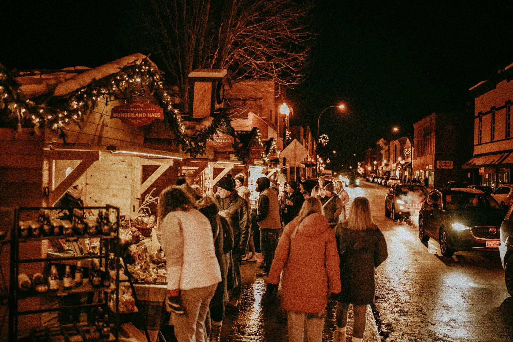 Sparta Kriskindlmarkt in partnership with Sparta Area Chamber of Commerce Sparta Kriskindlmarkt in partnership with Sparta Area Chamber of Commerce